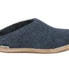 Clearance Slip-On Leather Sole Women Slippers | Slippers