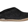 Online Slip-On Leather Sole Women Slippers | Slippers