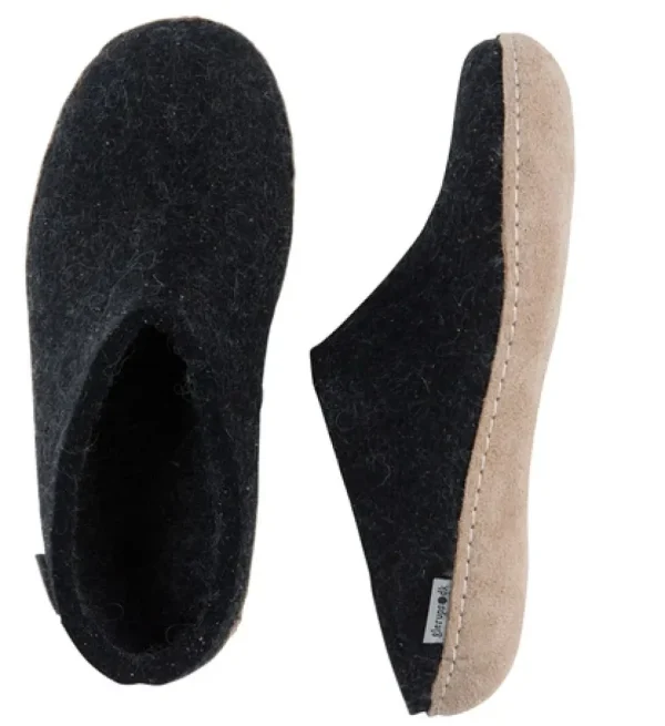 Online Slip-On Leather Sole Women Slippers | Slippers